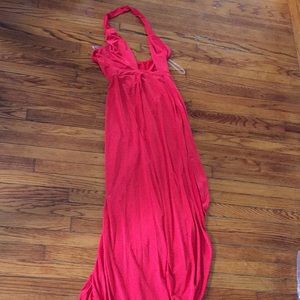 Red Maxi dress